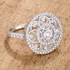 .5 Ct Interlocking Circles Ring with CZ