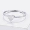 Stainless Steel Triangle Stackable Ring