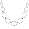 Contemporary Oval Link Necklace