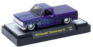 Pre-Order M2 1973 Chevrolet Cheyenne Super 10 Diecast Purple