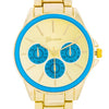 Chrono Gold Metal Watch