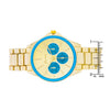 Chrono Gold Metal Watch