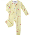 PoshTOT Carrot Bamboo Baby Convertible Zippy Romper