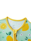 Posh TOT Lemon Squeeze Bamboo Shorty Romper