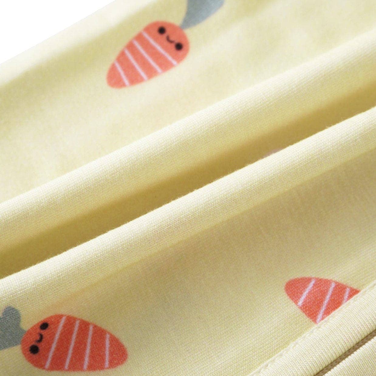 PoshTOT Carrot Bamboo Baby Convertible Zippy Romper