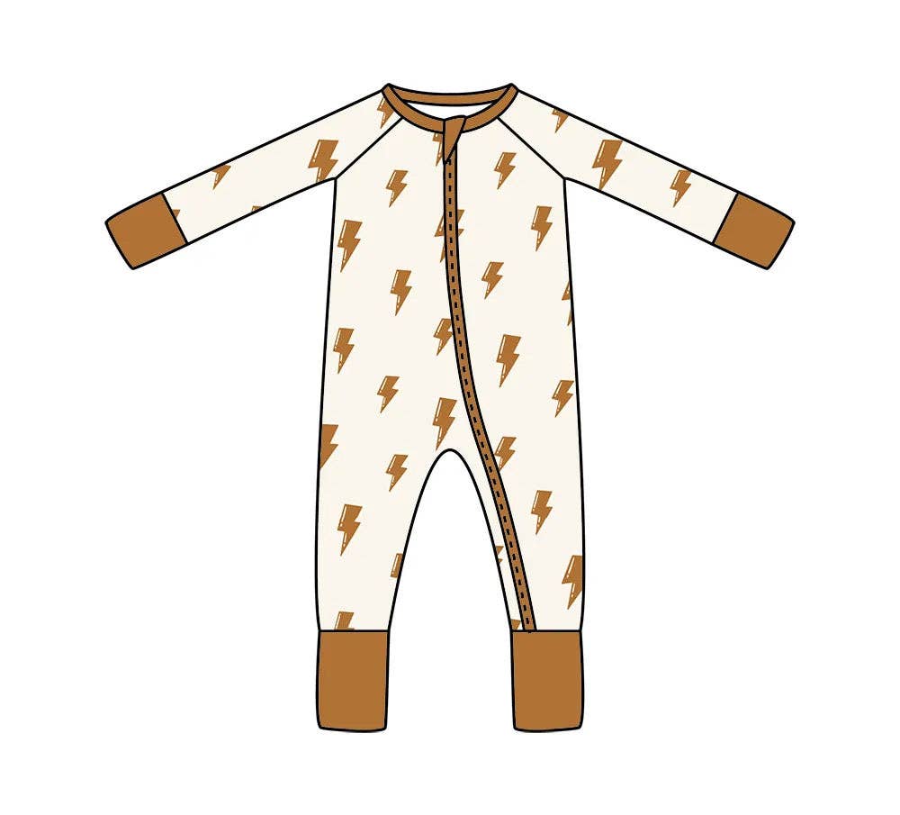 Lighting Bolts Footies