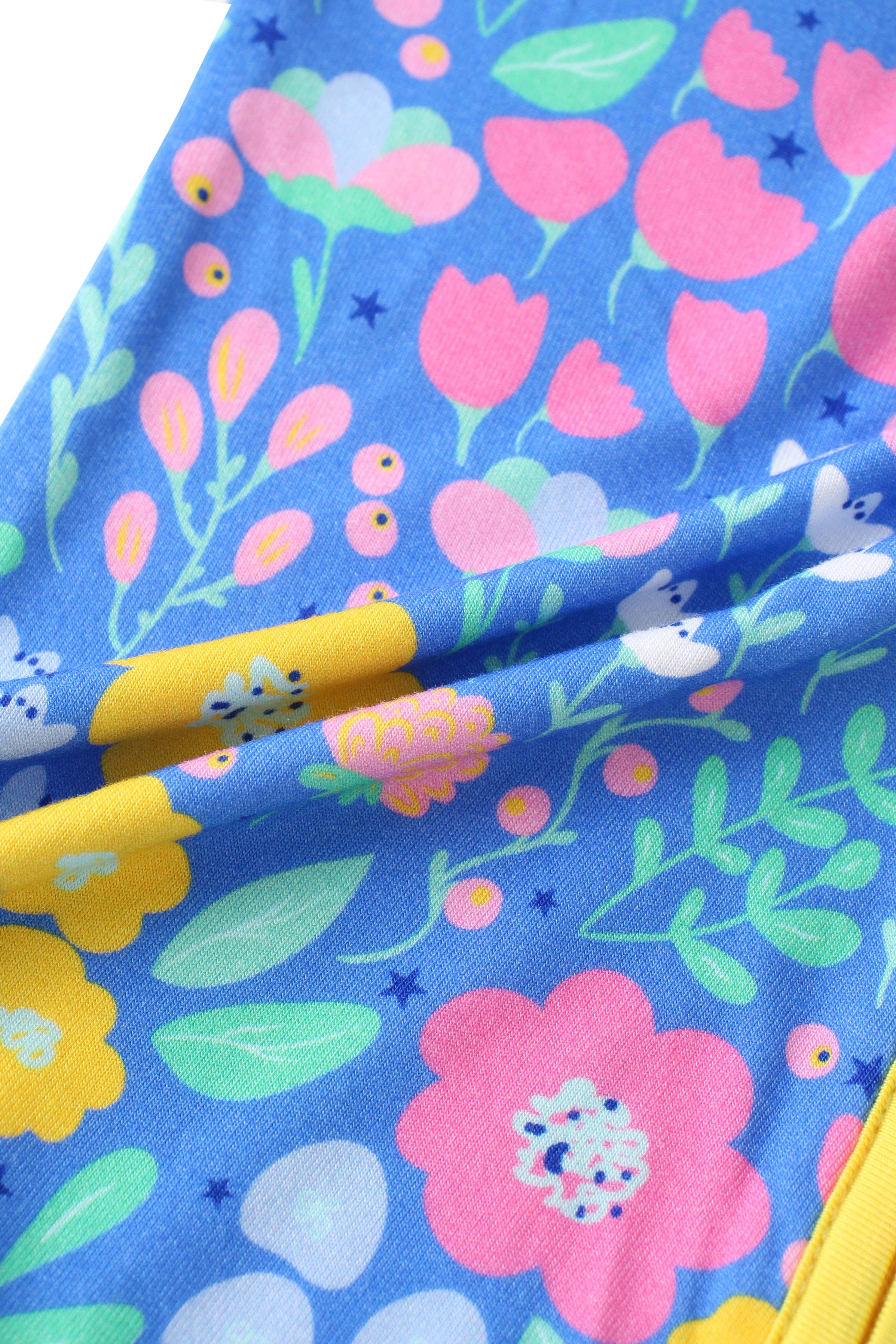 PreSale  Posh TOT Sunny Blooms Bamboo Baby Convertible Zippy Romper