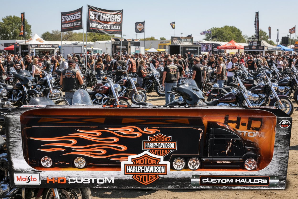 Harley Davidson Custom Hauler Trailer Black 