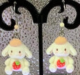 Bunny with strawberries 🍓 Earrings