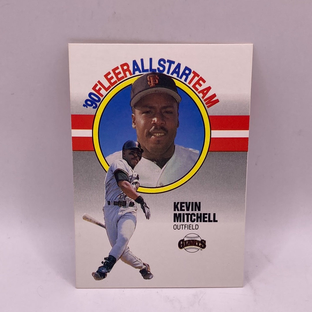 Fleer Kevin Mitchell Sports Card