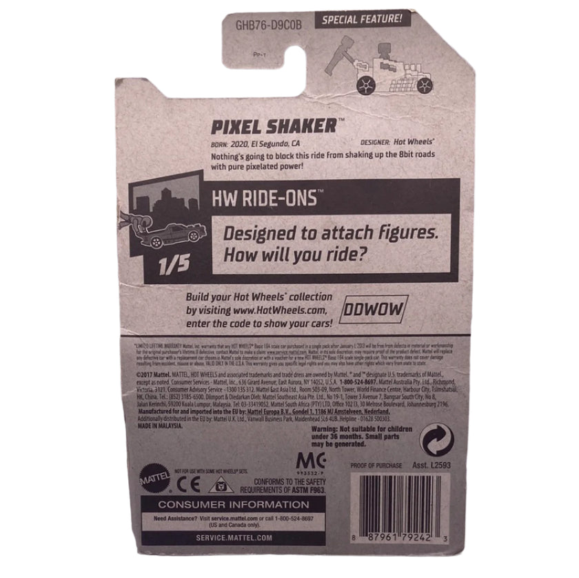 Hot Wheels Pixel Shaker Diecast