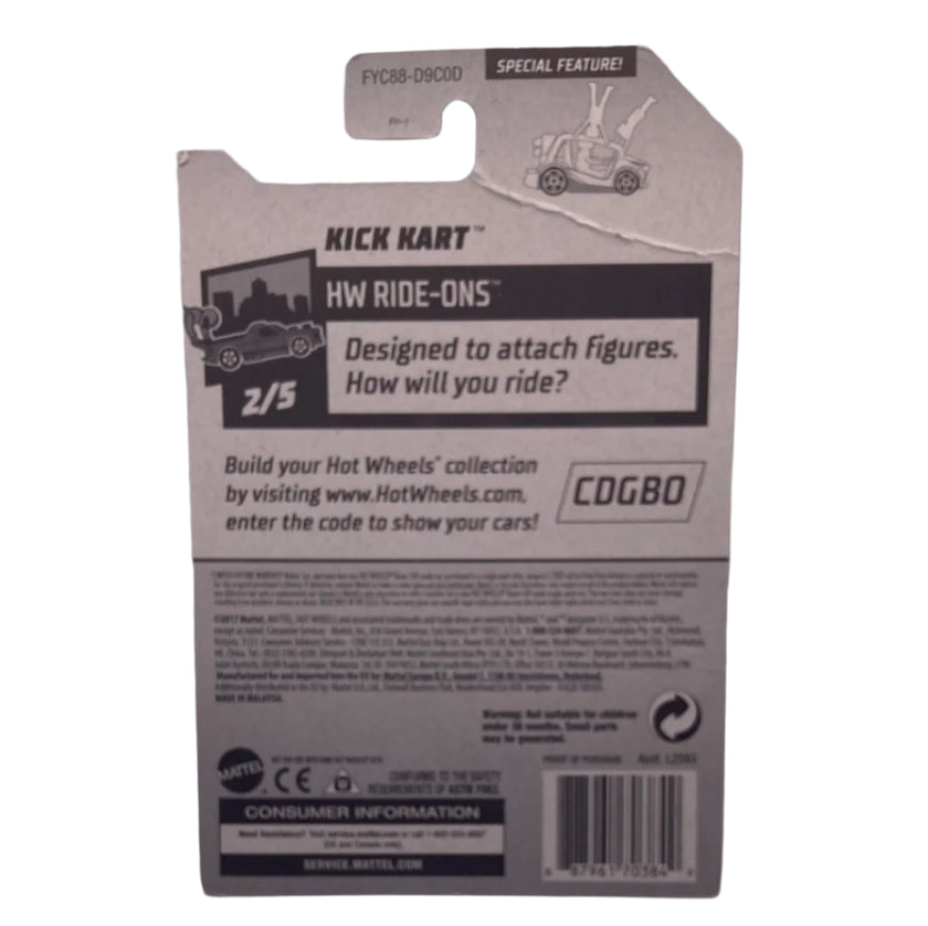 Hot Wheels Kick Kart Diecast
