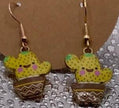 Cactus earrings