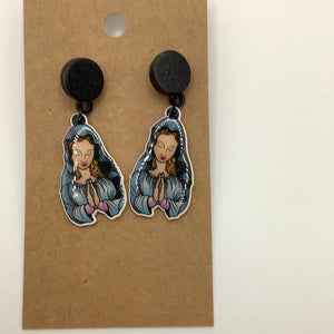 Religious earrings