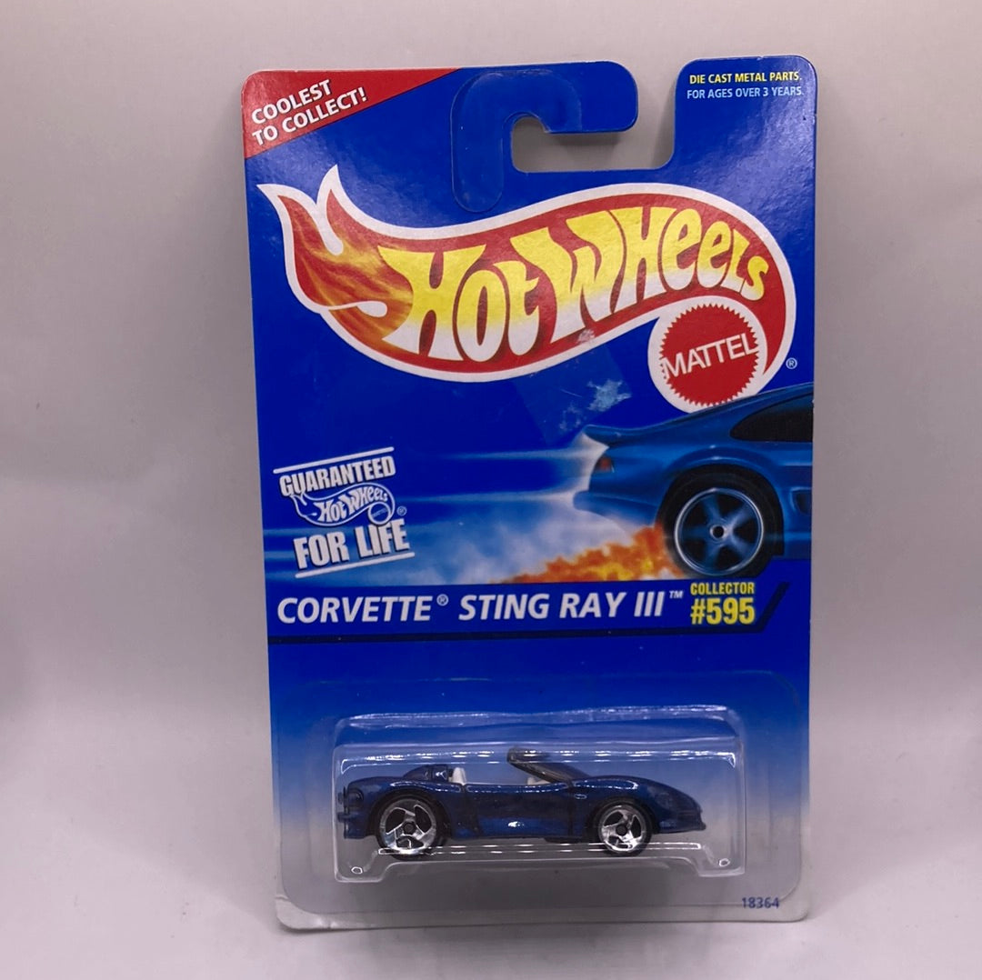 Hot Wheels Corvette Sting Ray 3 Diecast