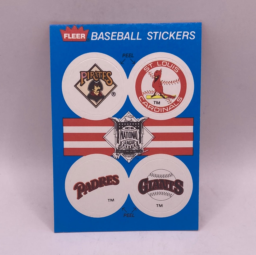 Fleer Baseball Stickers