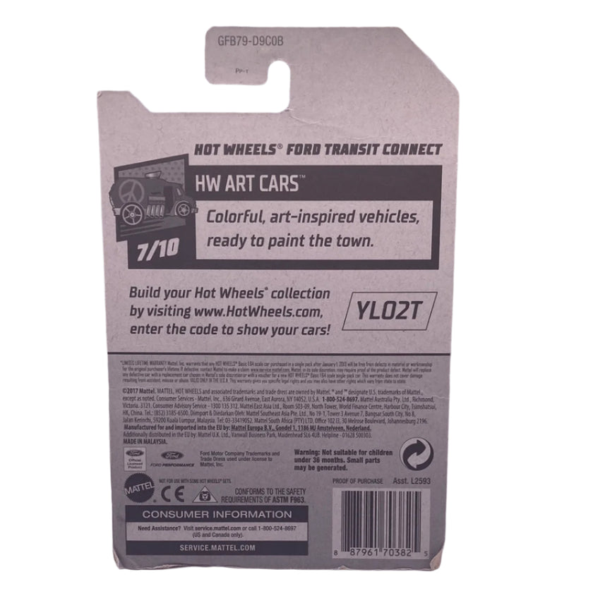 Hot Wheels Hot Wheels Ford Transit Connect Diecast