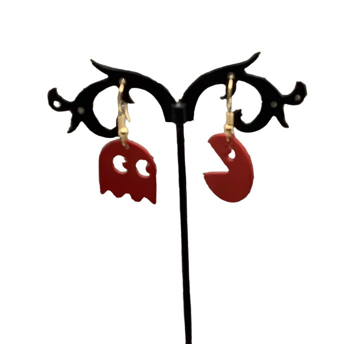 PAC man earrings