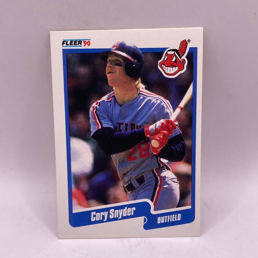 Fleer Cory Snyder Sports Card