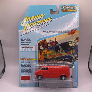 Johnny Lightning 1976 Dodge Tradesman Van Diecast