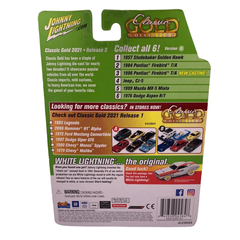 Johnny Lightning Jeep CJ-5 Diecast