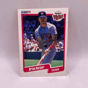 Fleer Brian Harper Sports Card