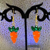 Carrot earrings