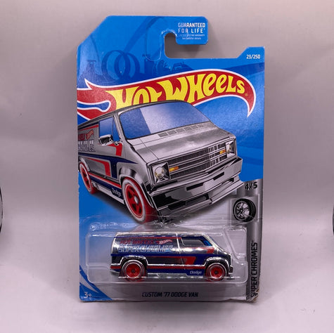 Hot Wheels Custom 77 Dodge Van Diecast