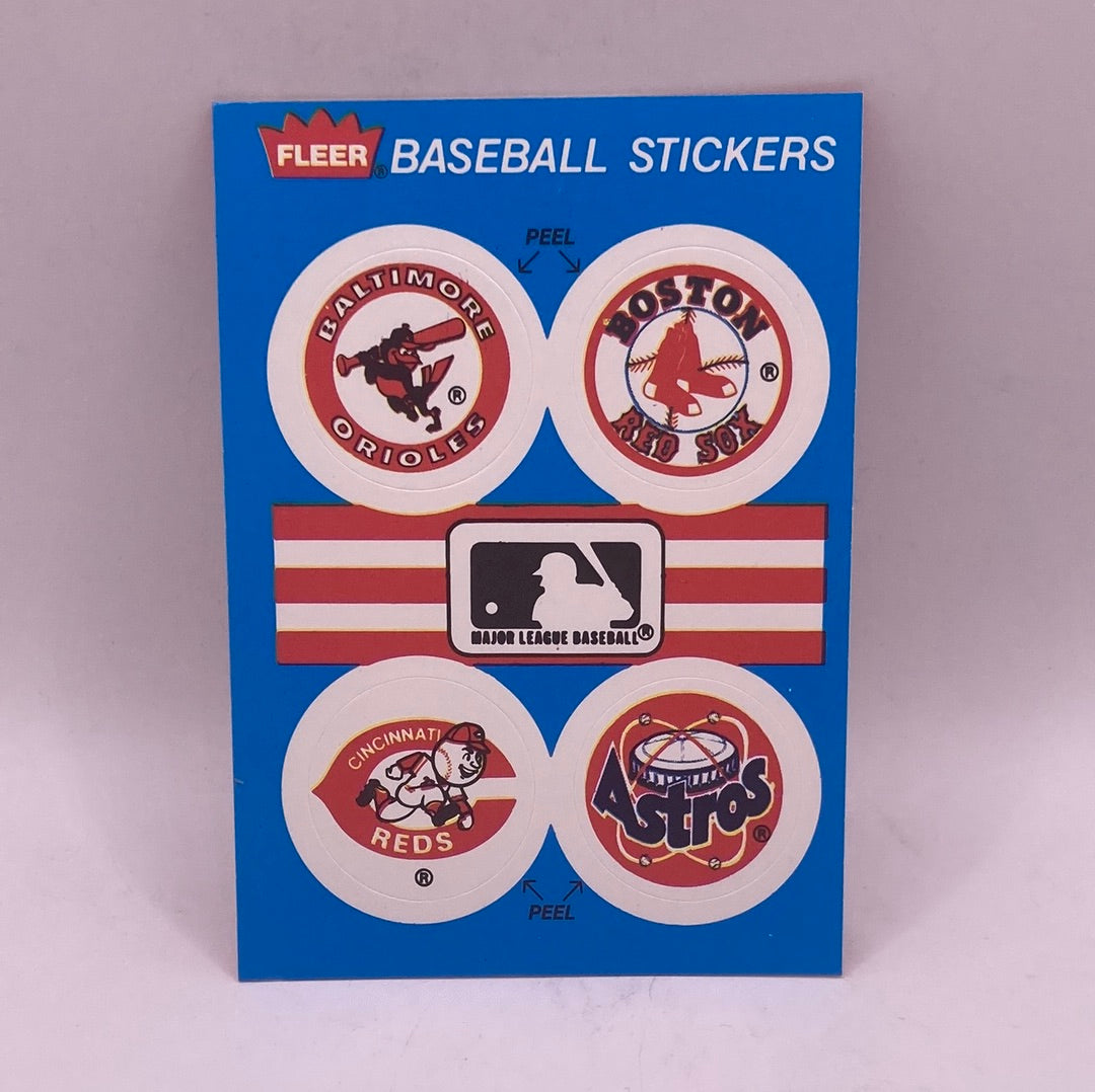 Fleer Baseball Stickers