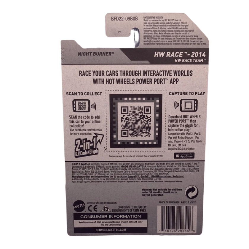 Hot Wheels Night Burner Diecast