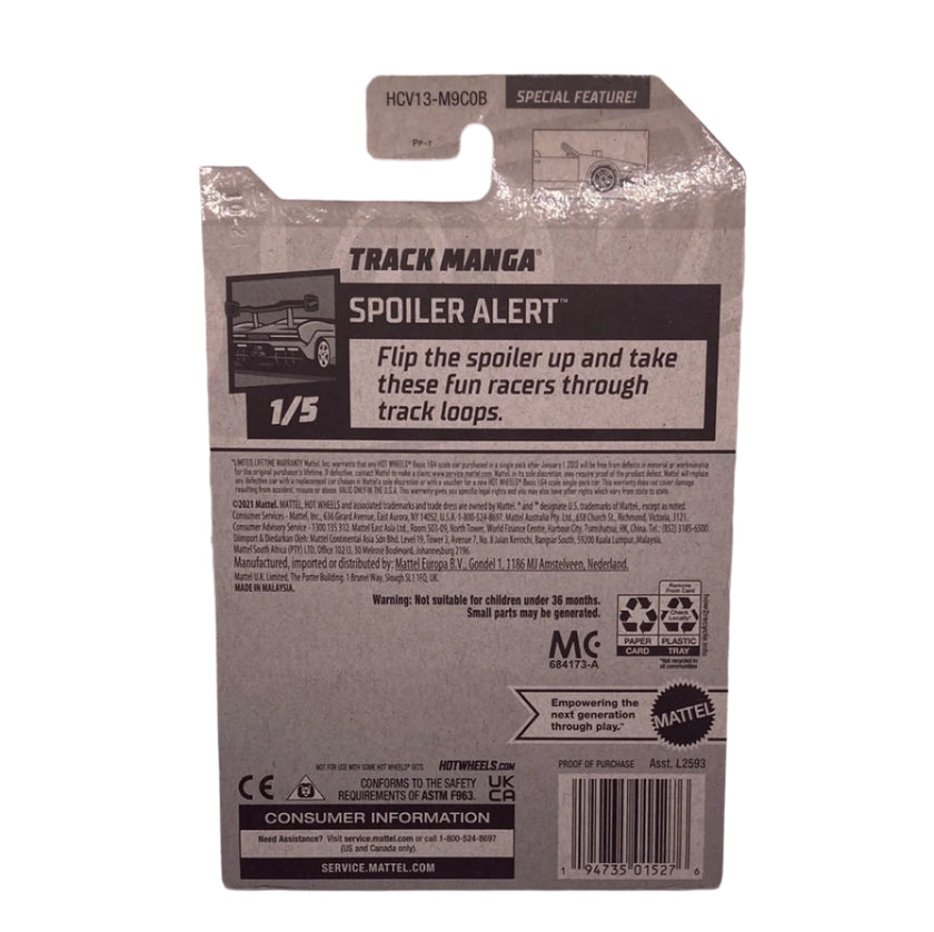 Hot Wheels Track Manga