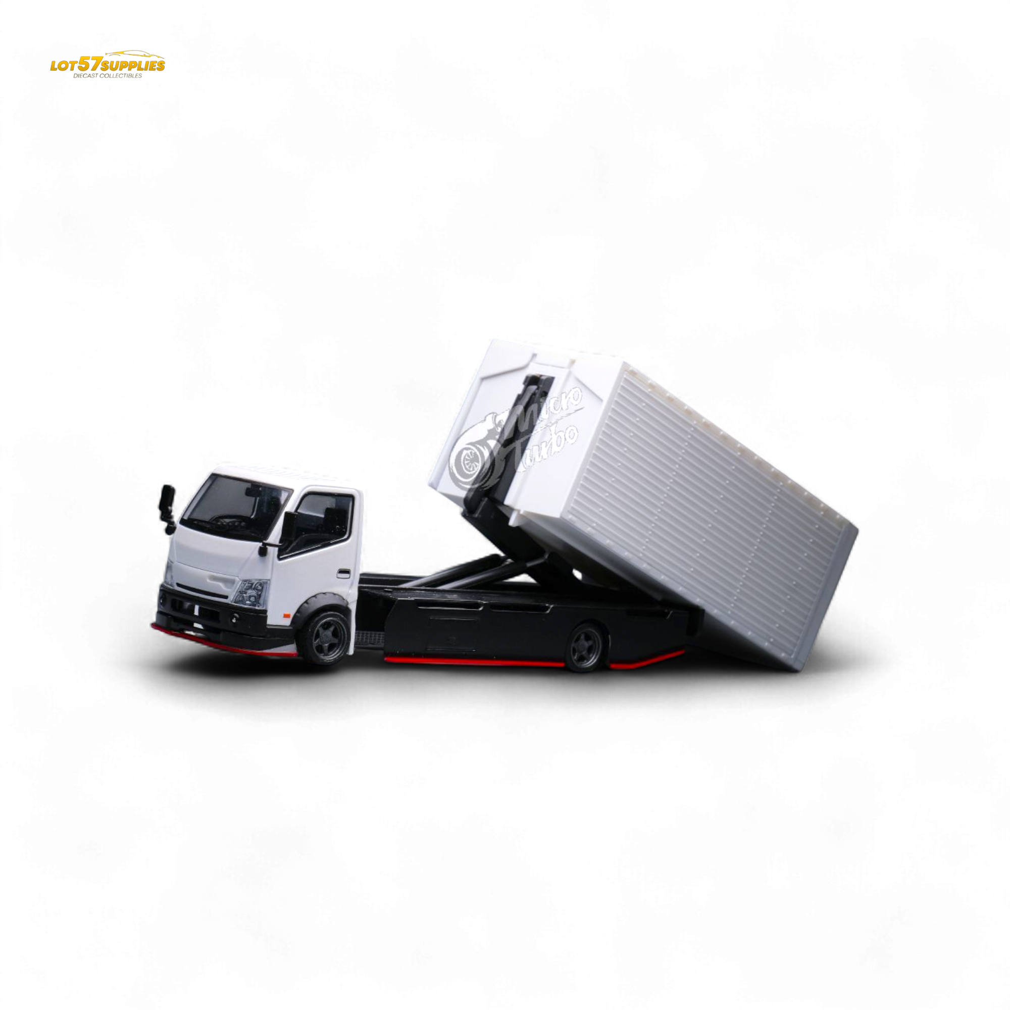 MicroTurbo Hino 300 Custom Wing Truck 1:64 Diecast