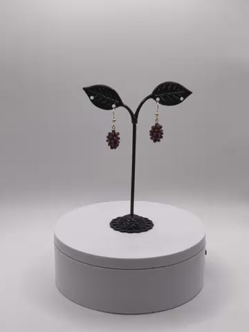 Grape Cluster Earrings