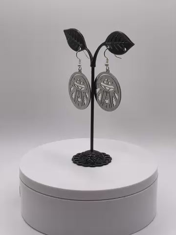 Mary Jane UFO Earrings