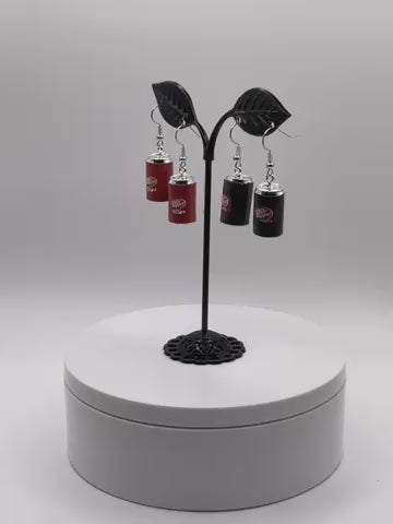Soda Can Earrings