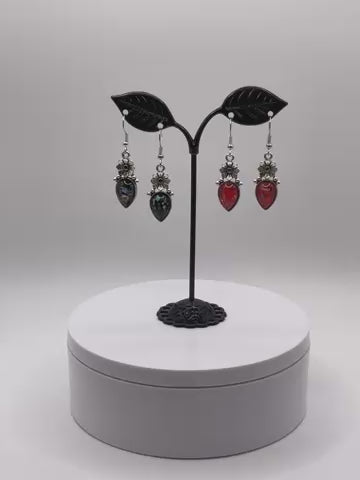 Abalone Blossom Earrings