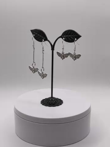 Moth Earrings