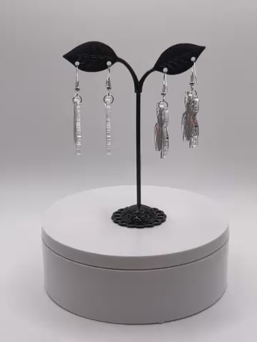 Steampunk Beetle Earrings