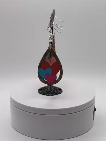 Tear drop Valentine Earrings