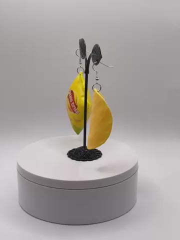Potato Chip Earrings