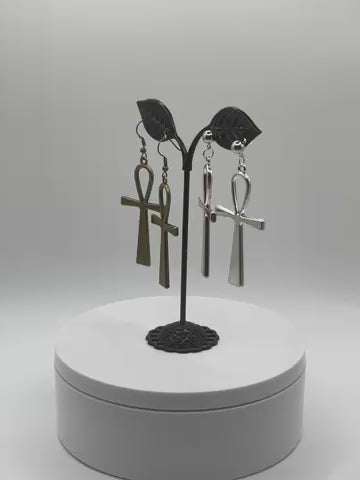 Egyptian Ankh Earrings