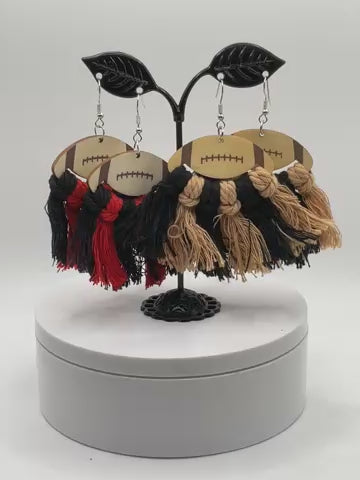 Football Earrings