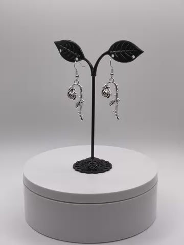 Wilting Rose Earrings
