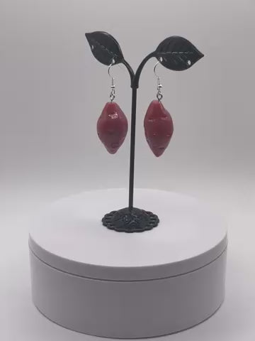 Red Potato Earrings