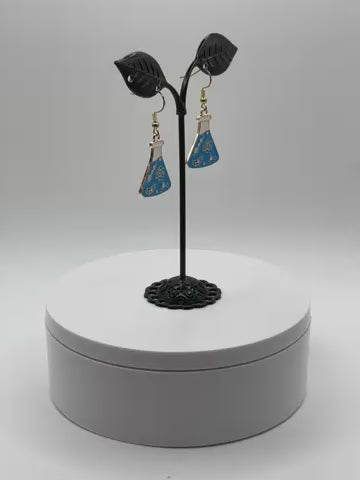 Science Beaker earrings