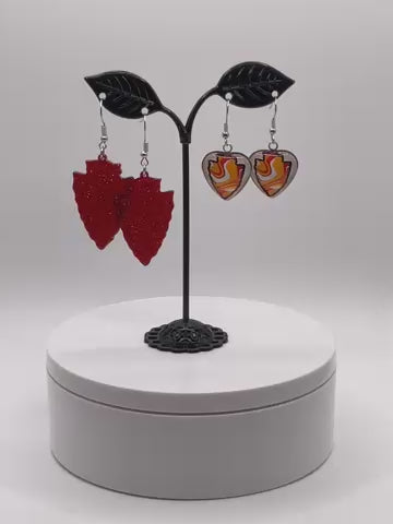 KC Football Earrings