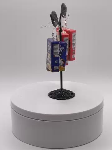 Box Cereal Earrings multi color