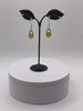 Yellow Topaz Heart Earrings