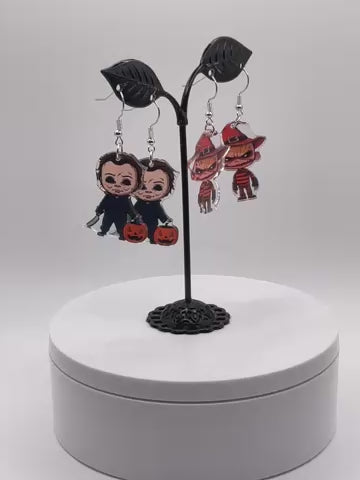 Horror Character Earrings 2