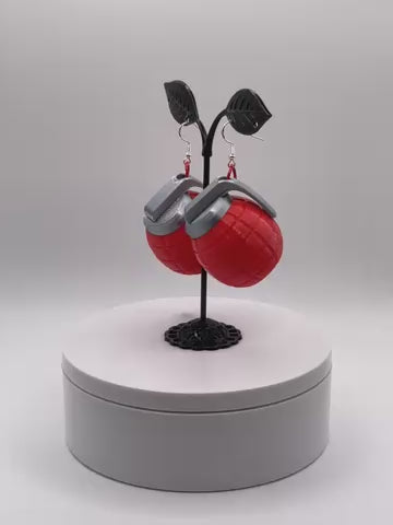 Grenade Earrings